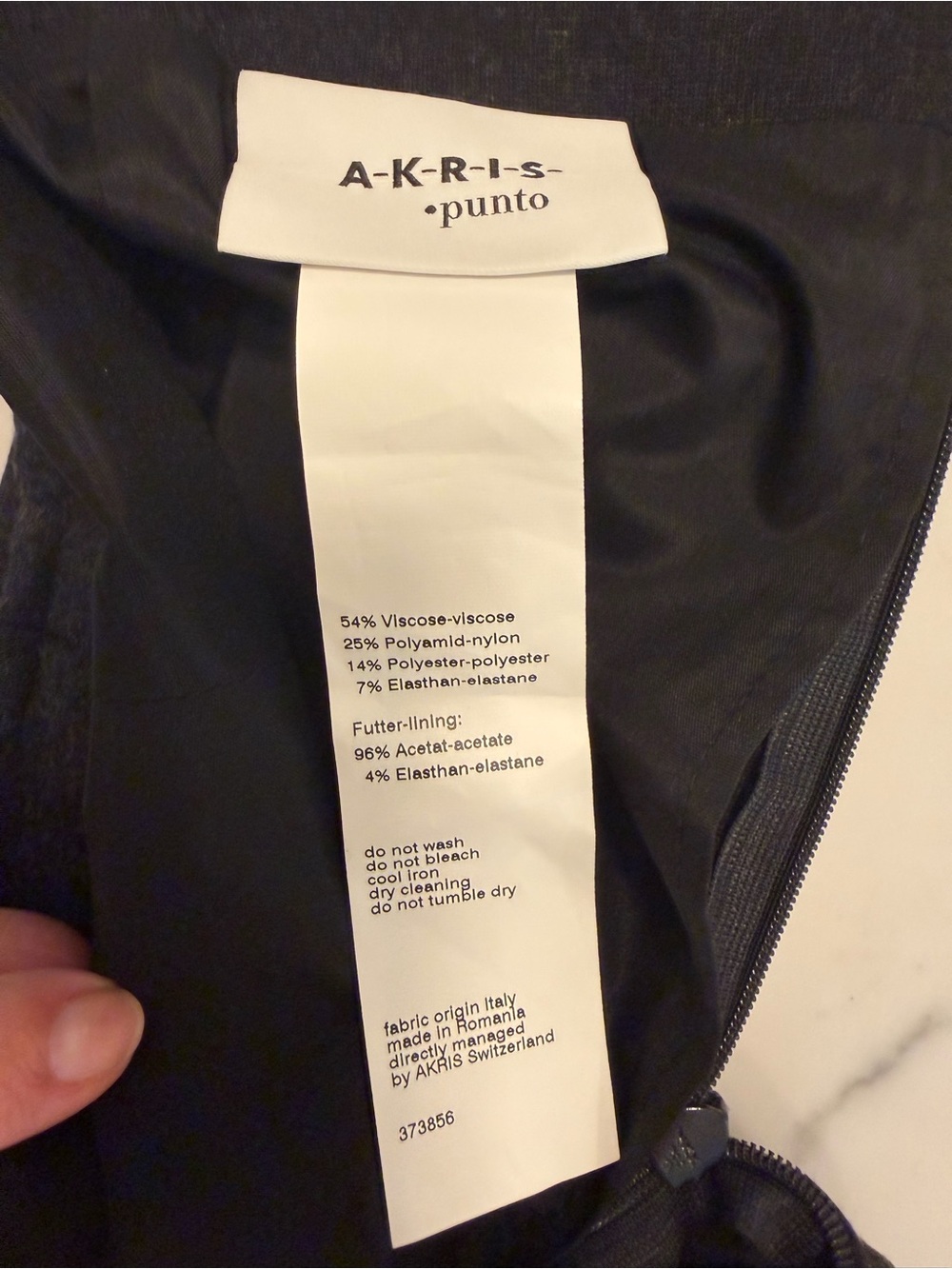 Akris Punto Charcoal A-Line Flared Skirt - Picture 7 of 13